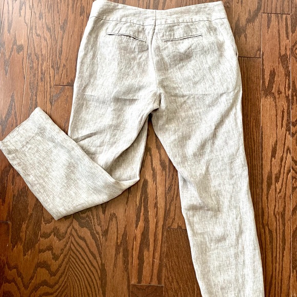 Linen Pants Cha Cha Vente Cropped Pants Capris 100% Linen - Picture 7 of 12